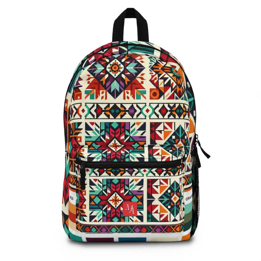 Patchwork Panorama Backpack One size Bags