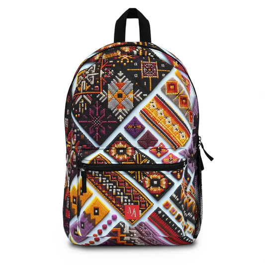 Patchwork Panorama Backpack One size Bags
