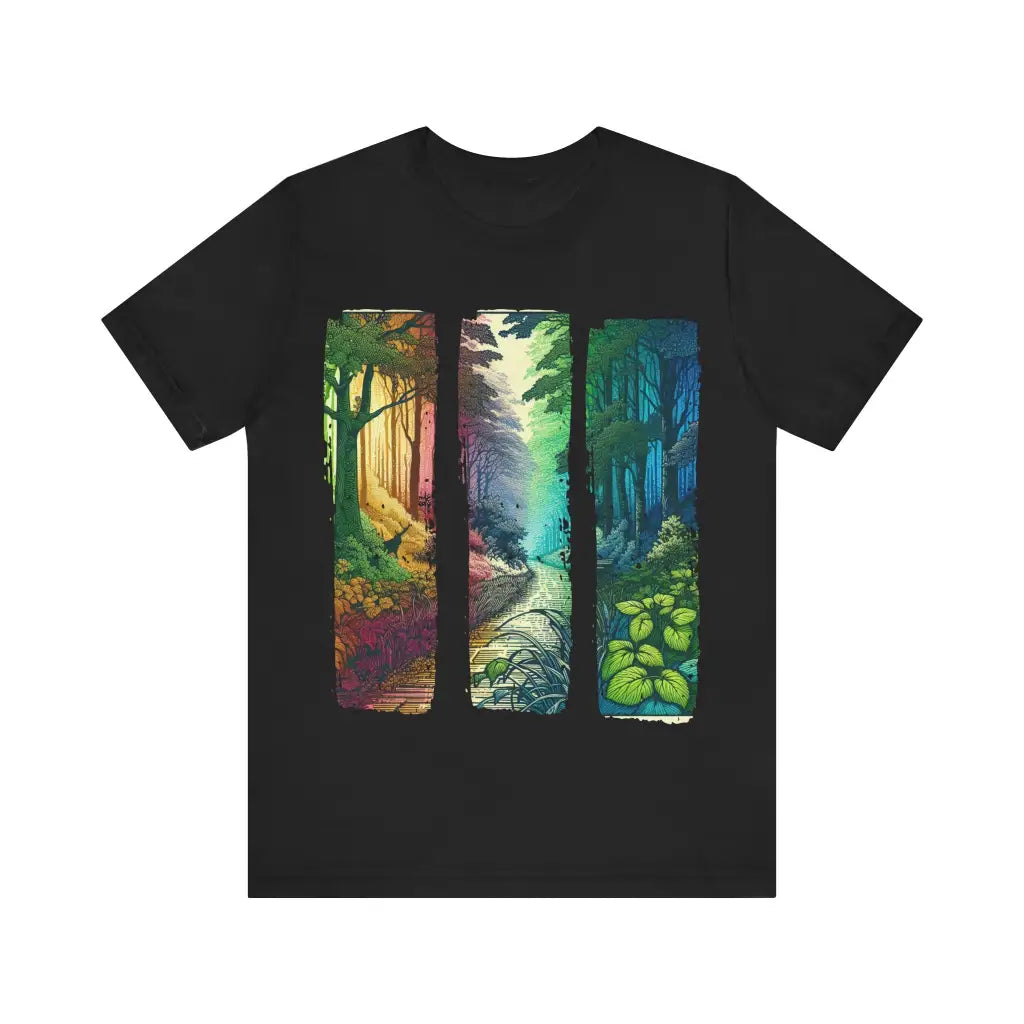 Path Through the Seasonal Canopy - Jersey Short Sleeve Tee