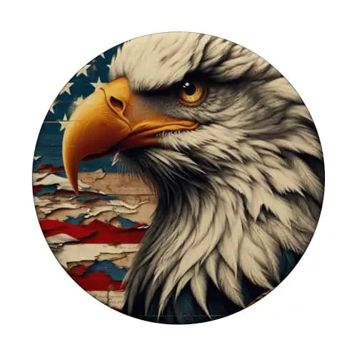 Patriot’s Pride: The Bald Eagle and American Flag