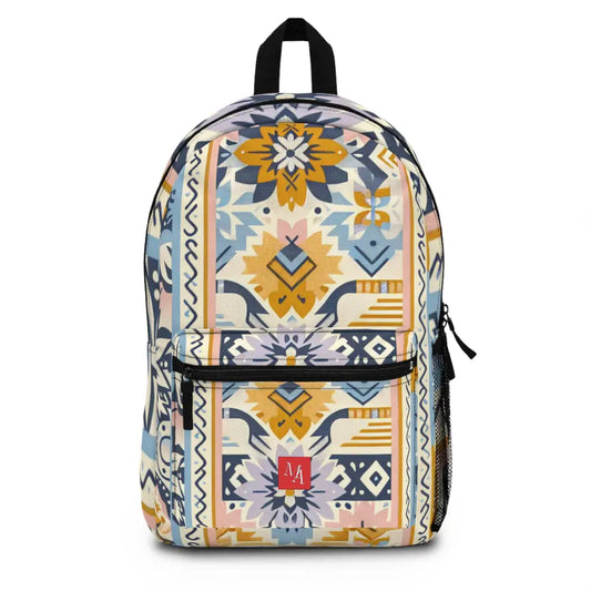 Patterned Array in Pastel Hues Backpack One size Bags