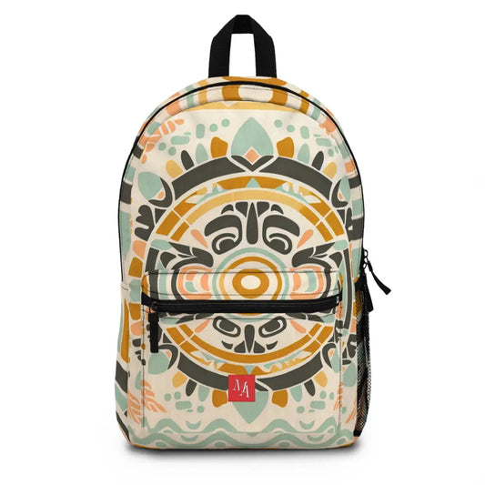 Patterned Cultural Mosaic Backpack One size Bags