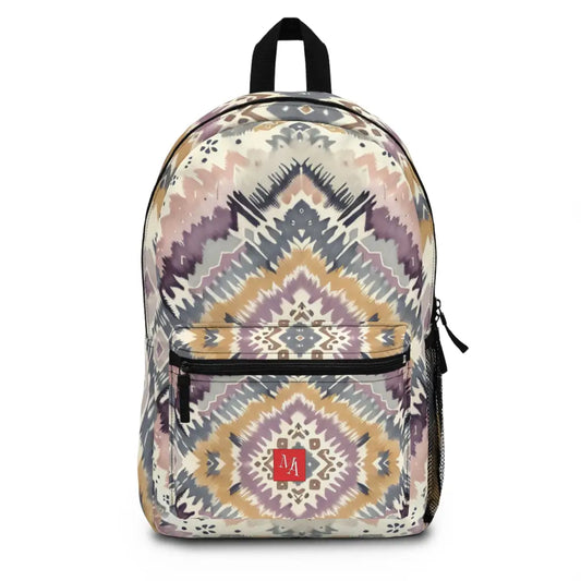 Patterned Illusion Backpack One size Bags