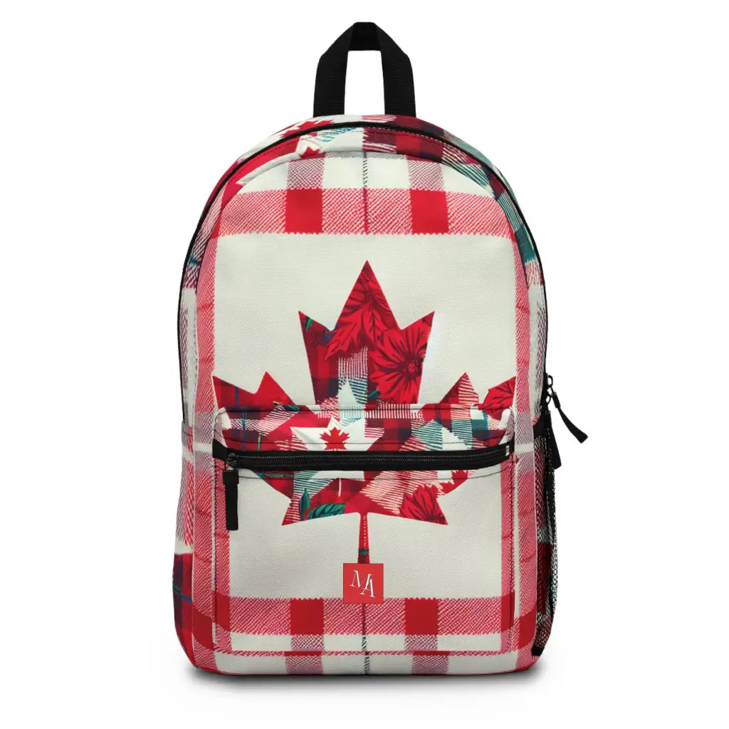 Patterned Maple Patchwork - Backpack - One size - Bags