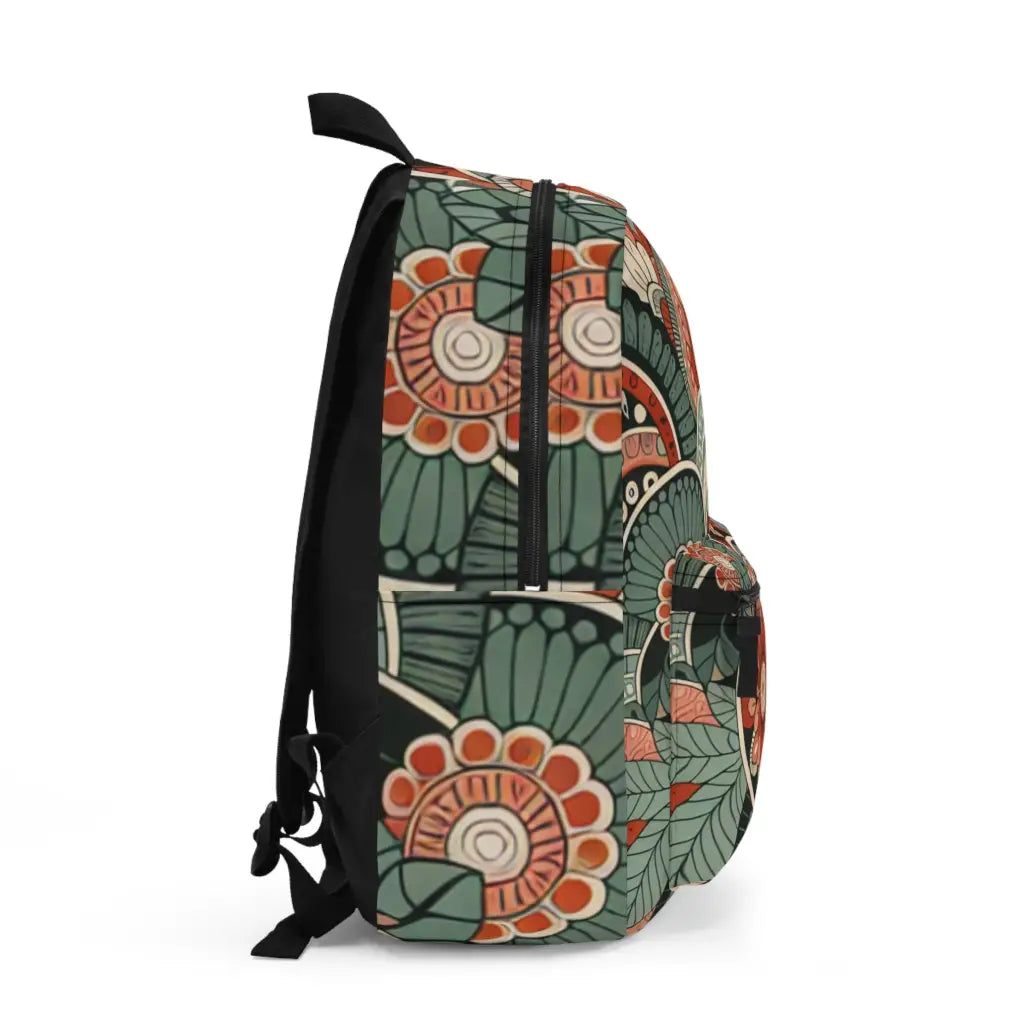 Patterned Nature Unfolding - Backpack - One size - Bags