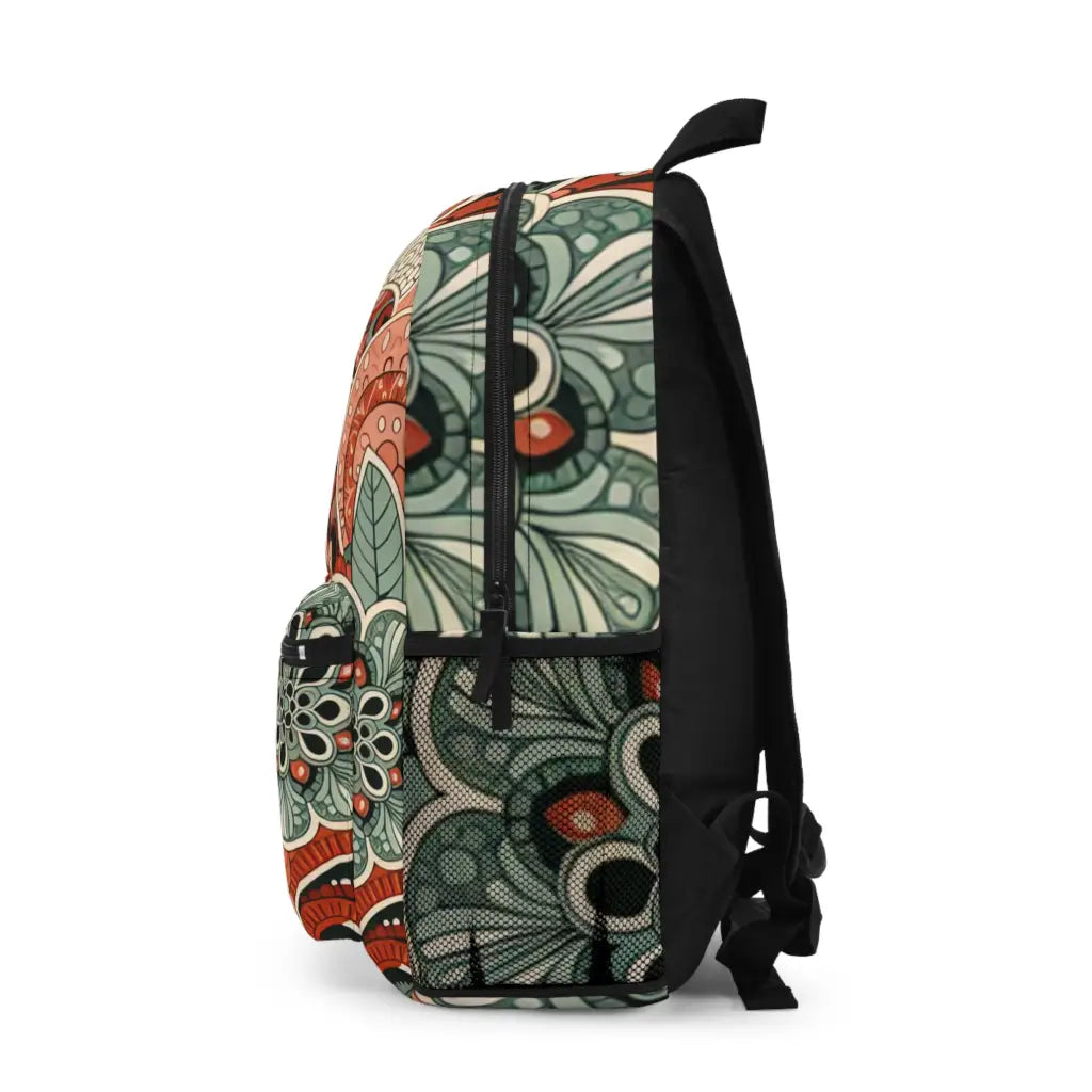 Patterned Nature Unfolding - Backpack - One size - Bags