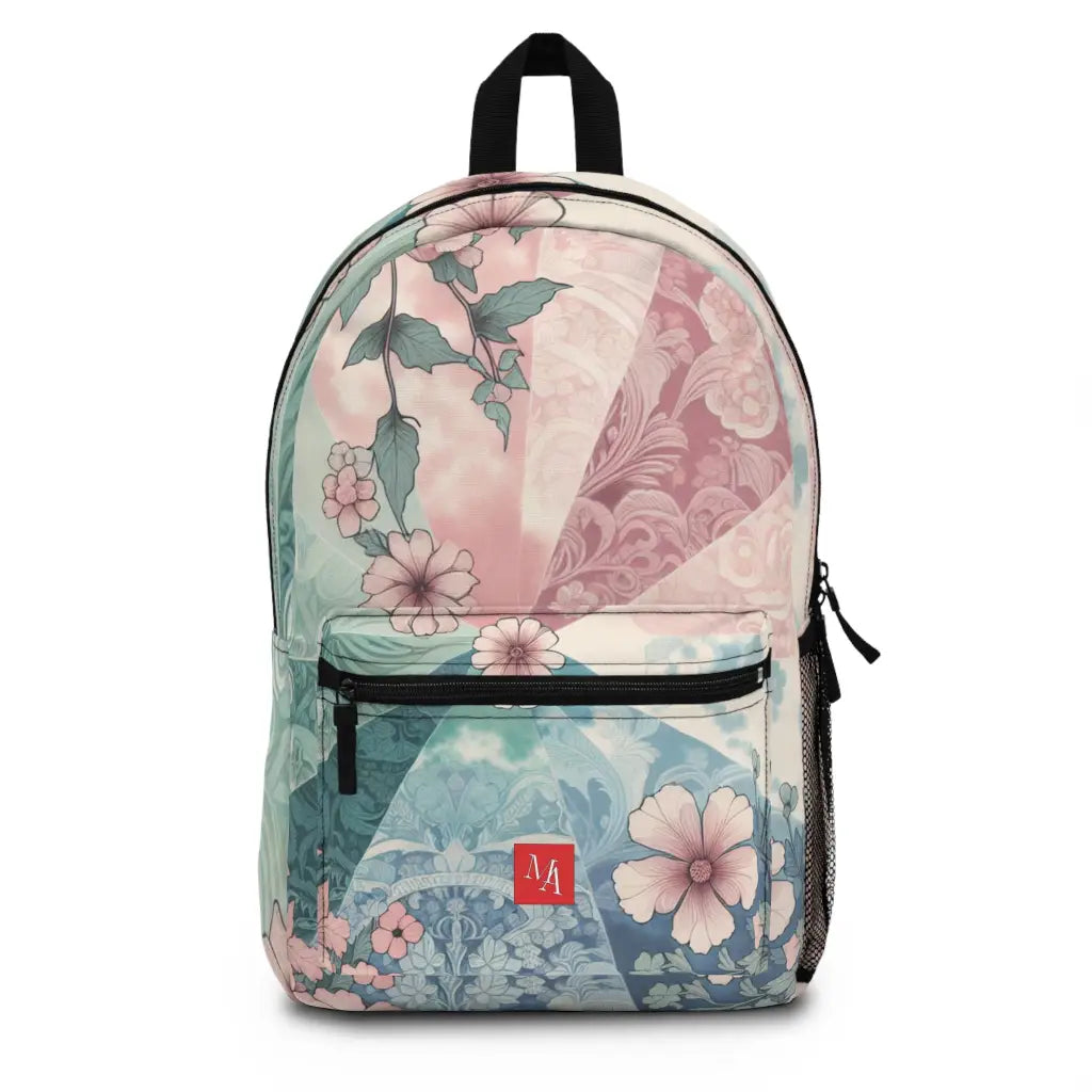 Patterned Petals Panorama - Backpack - One size - Bags