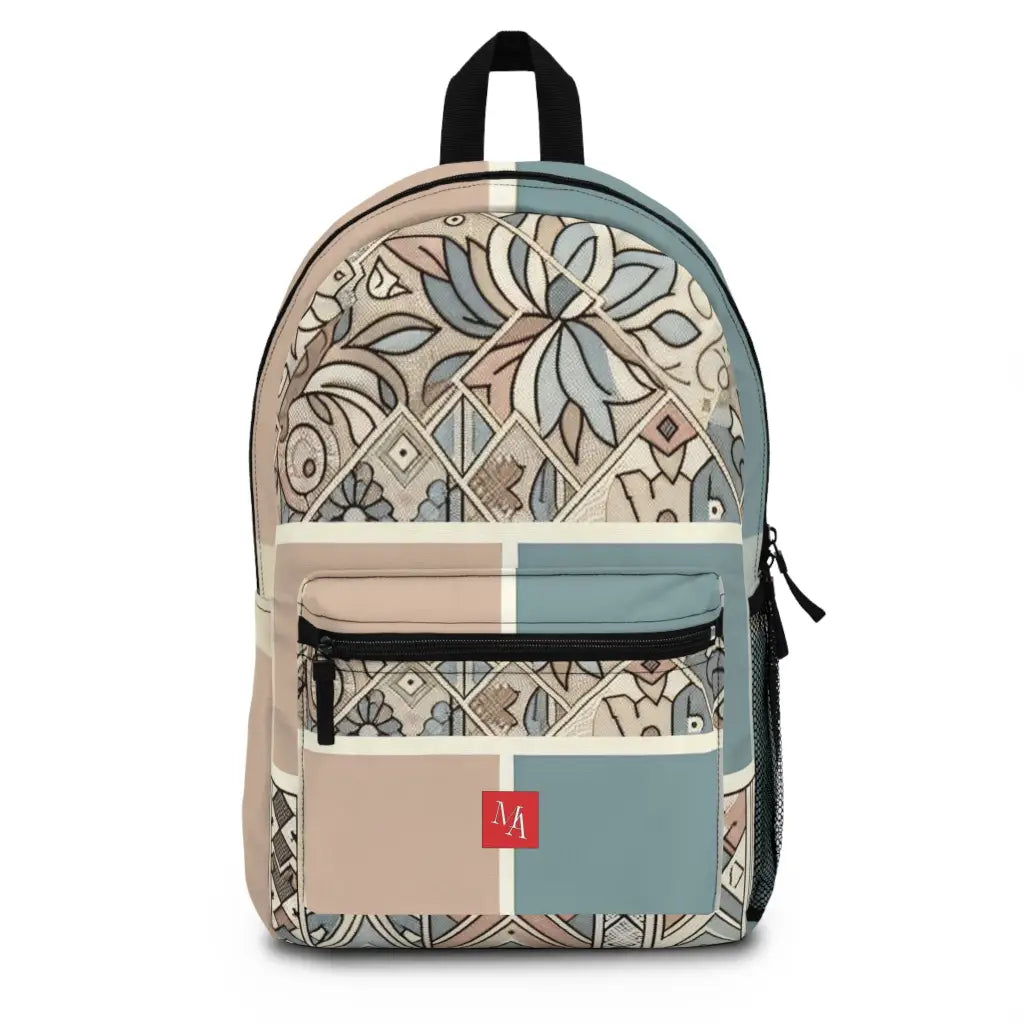 Patterned Textile Medley - Backpack - One size - Bags