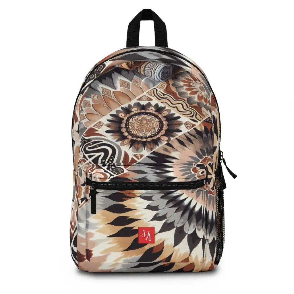 Patterned Textile Medley - Backpack - One size - Bags