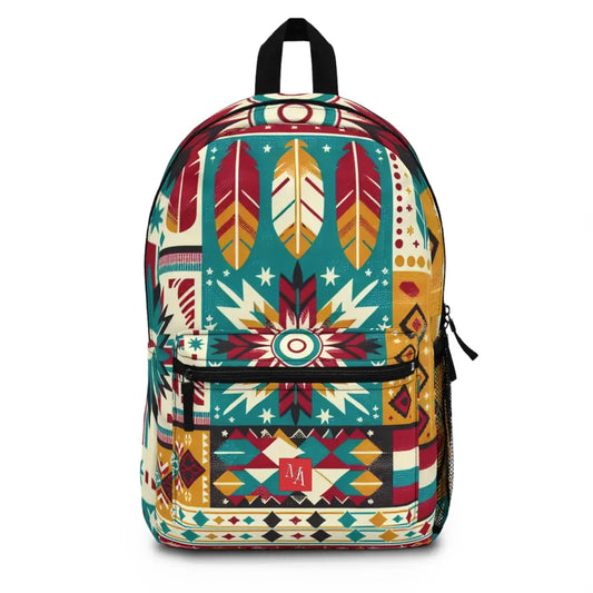 Patterns of Traditional Weave Backpack One size Bags