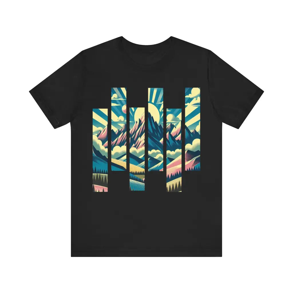 Peaks of Wonder Jersey Short Sleeve Tee Black / S T Shirt