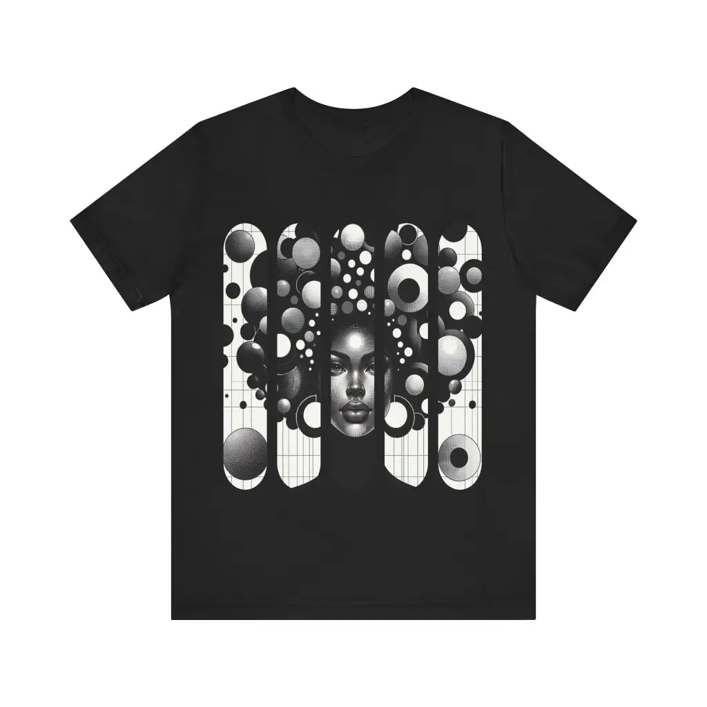 Perception in Monochrome Sphere - Jersey Short Sleeve Tee