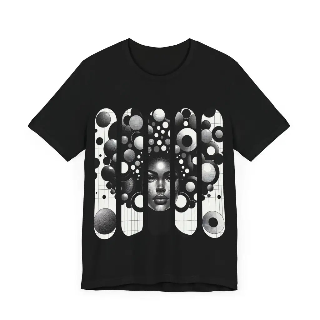 Perception in Monochrome Sphere - Jersey Short Sleeve Tee