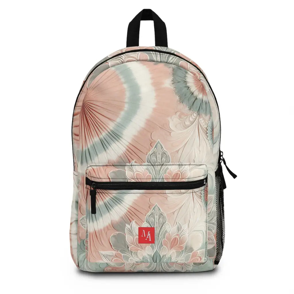 Petal Whirls and Foliage Swirls - Backpack - One size - Bags