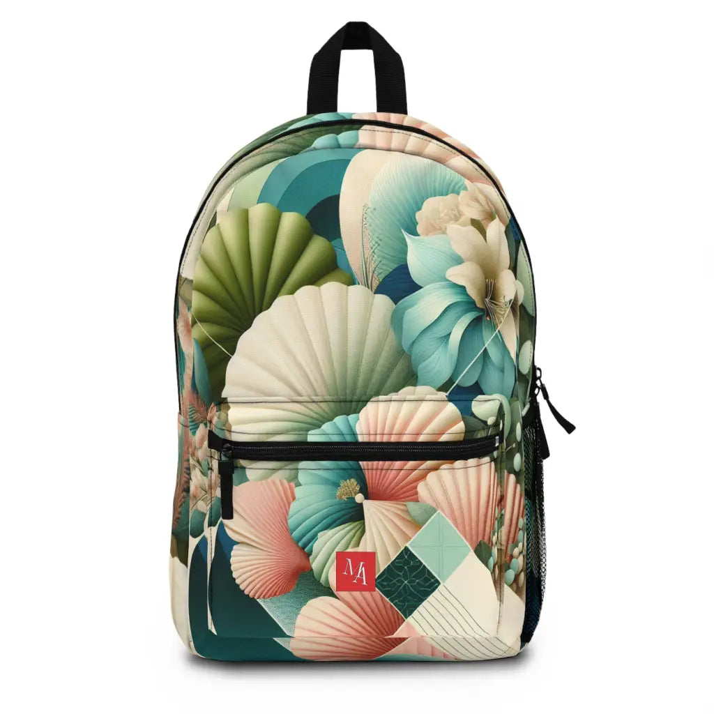 Petal Whirls and Verdant Swells - Backpack - One size - Bags