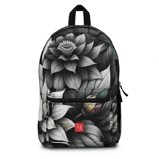Petals and Leaves in Colorful Array Backpack One size Bags