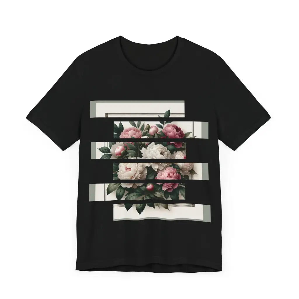 Petals in Harmony Jersey Short Sleeve Tee T Shirt
