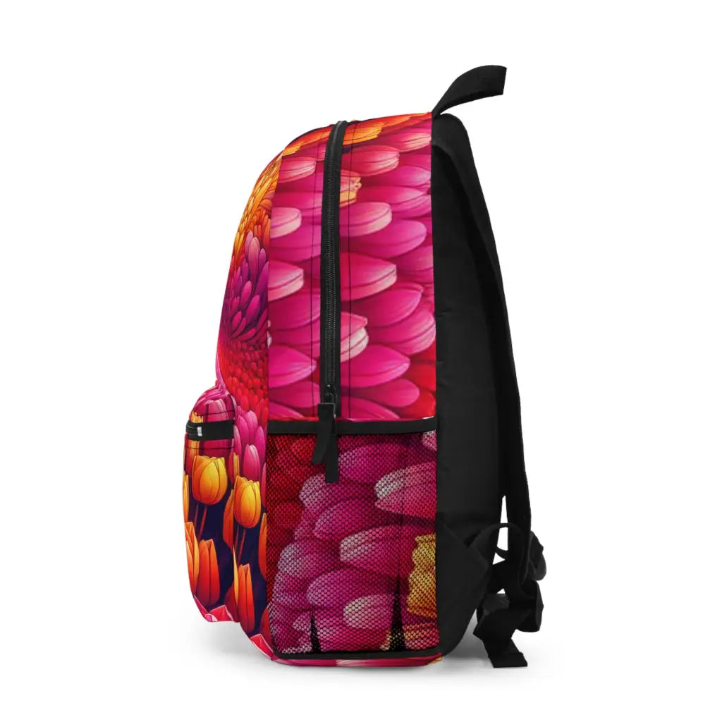 Petals of Illusion Backpack One size Bags