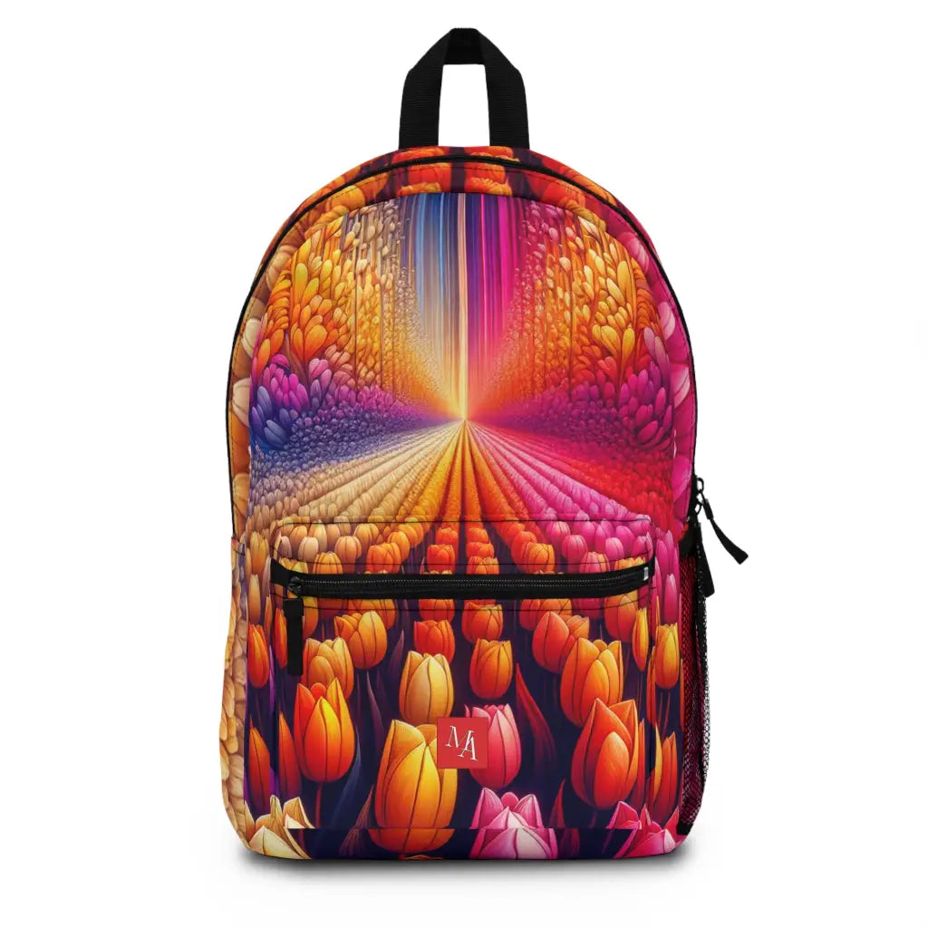 Petals of Illusion Backpack One size Bags
