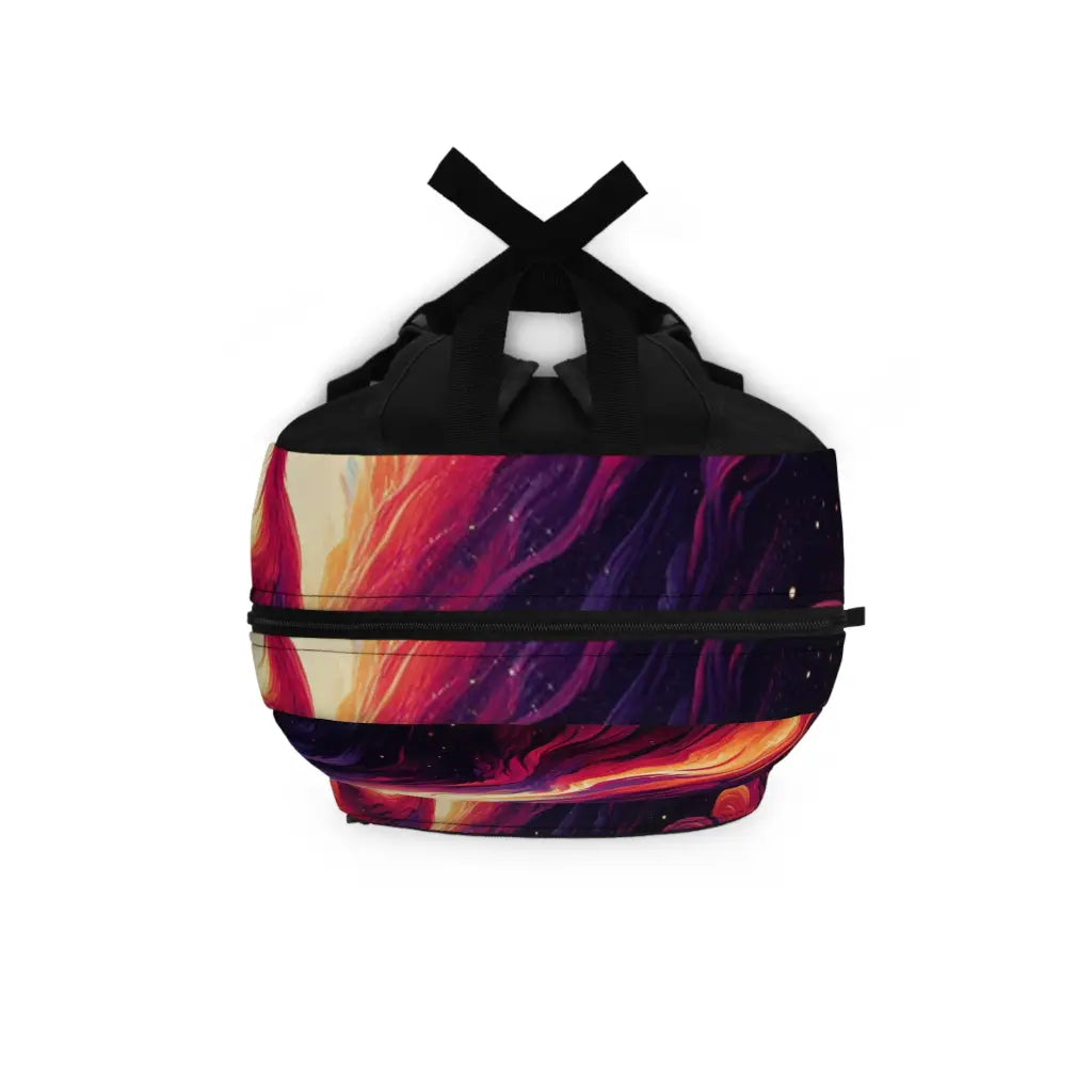Phoenix Ascension in a Cosmic Tapestry Backpack One size