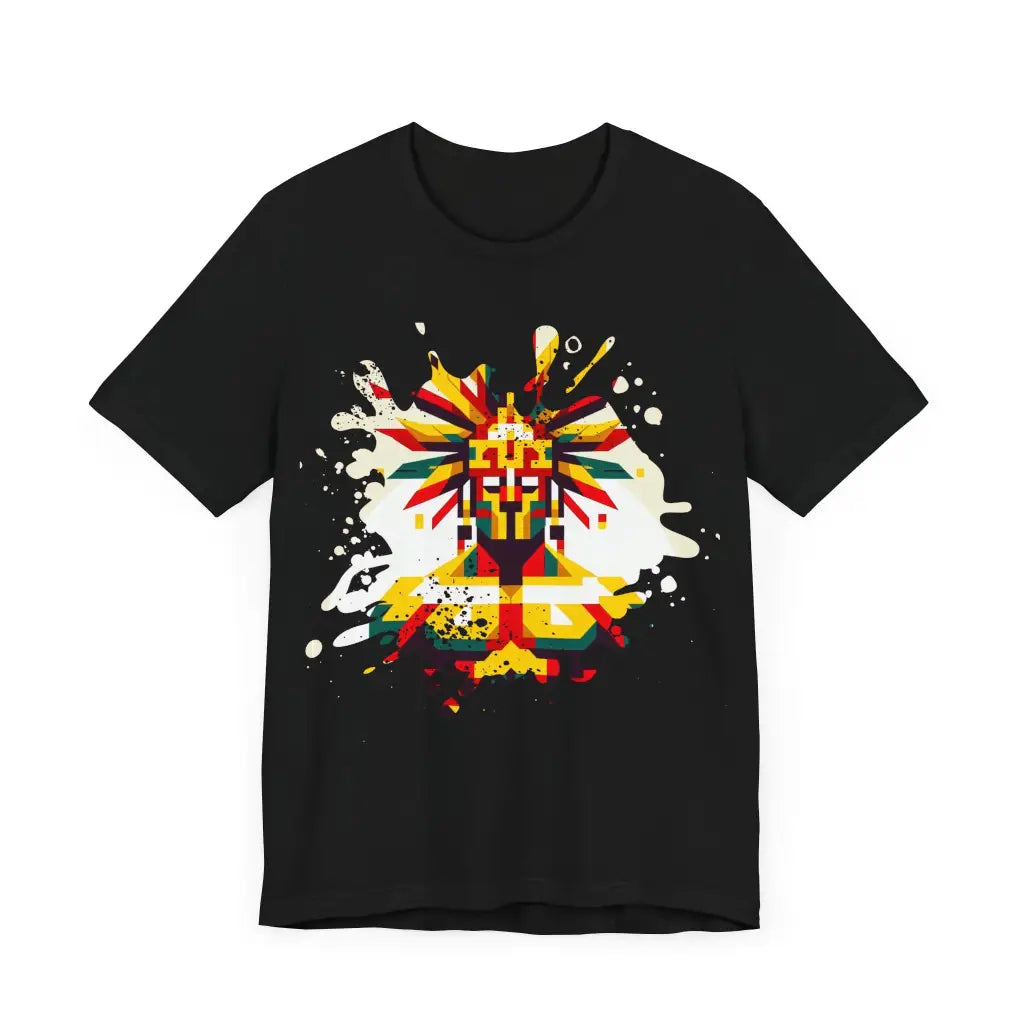 Pixelated Deity - Jersey Short Sleeve Tee - T-Shirt