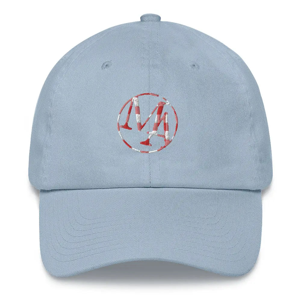 Plaid Maxwell Alexanders Insignia Dad hat - Light Blue - Hat