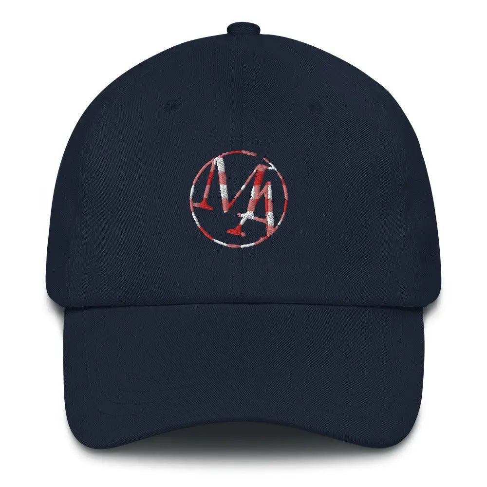 Plaid Maxwell Alexanders Insignia Dad hat - Navy - Hat