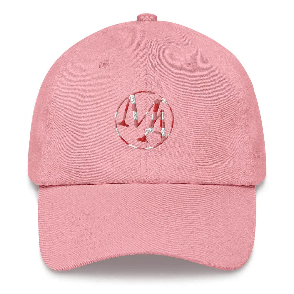 Plaid Maxwell Alexanders Insignia Dad hat - Pink - Hat