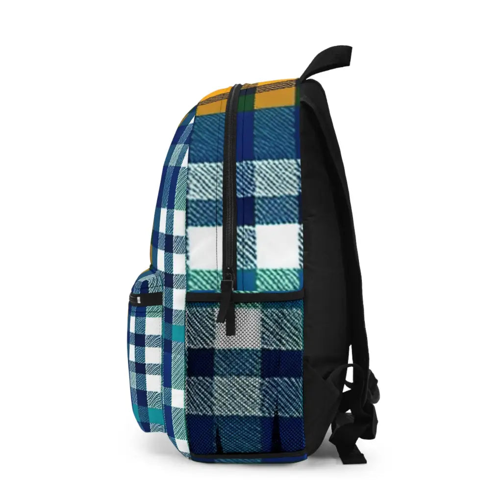 Plaid Patchwork Panorama - Backpack - One size - Bags