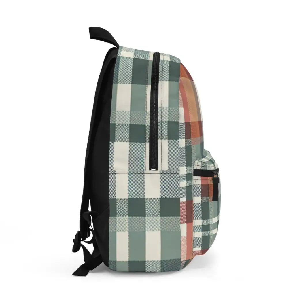 Plaid Patchwork Panorama - Backpack - One size - Bags