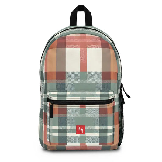 Plaid Patchwork Panorama - Backpack - One size - Bags