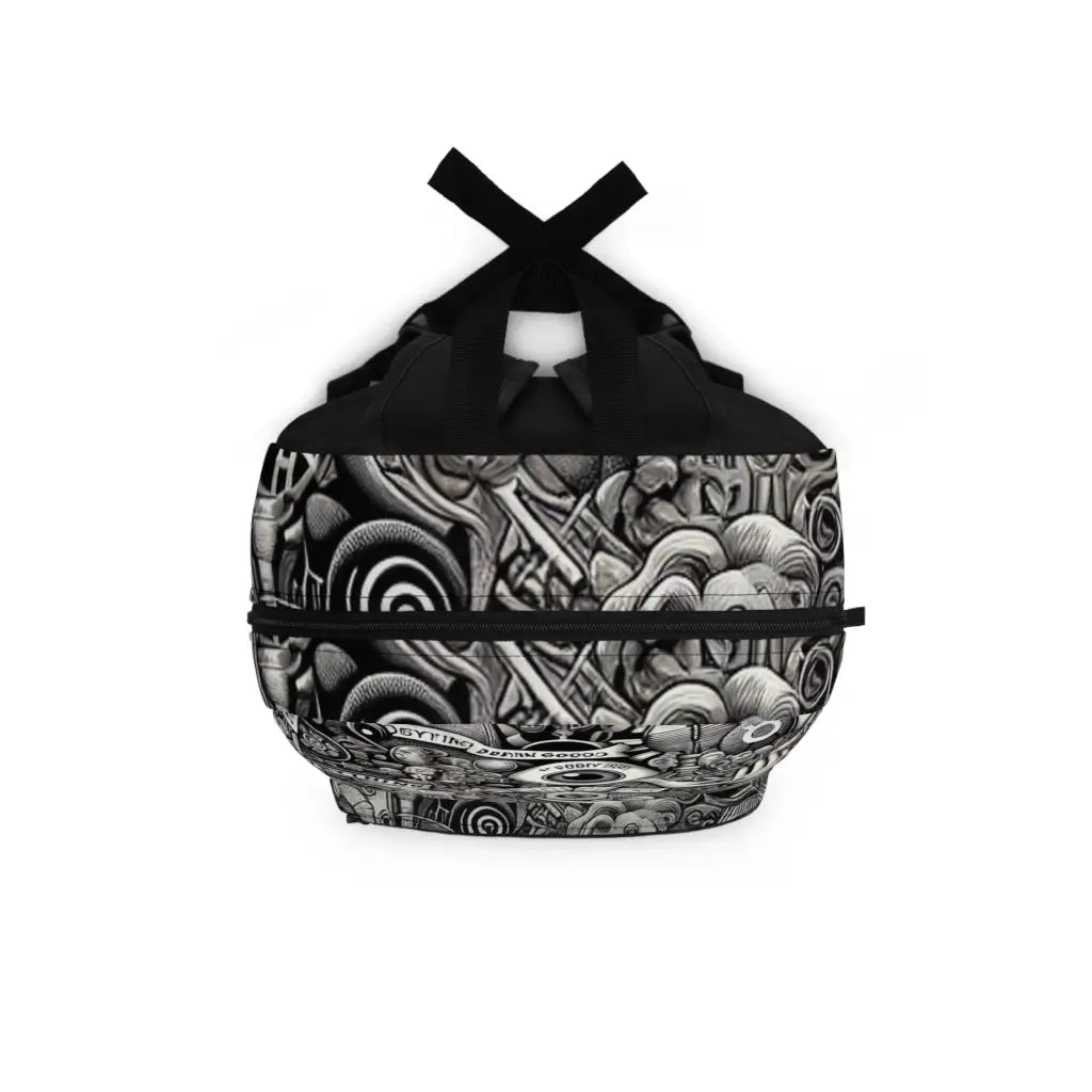 Playful Chaos of Symbols Backpack One size Bags