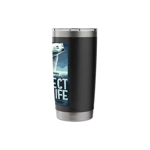 Polar Bears: Guardians of the Ice Stainless Steel Insulated