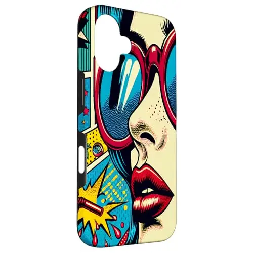 Pop Art Explosion: Sip of Retro Cool Case (iPhone Select
