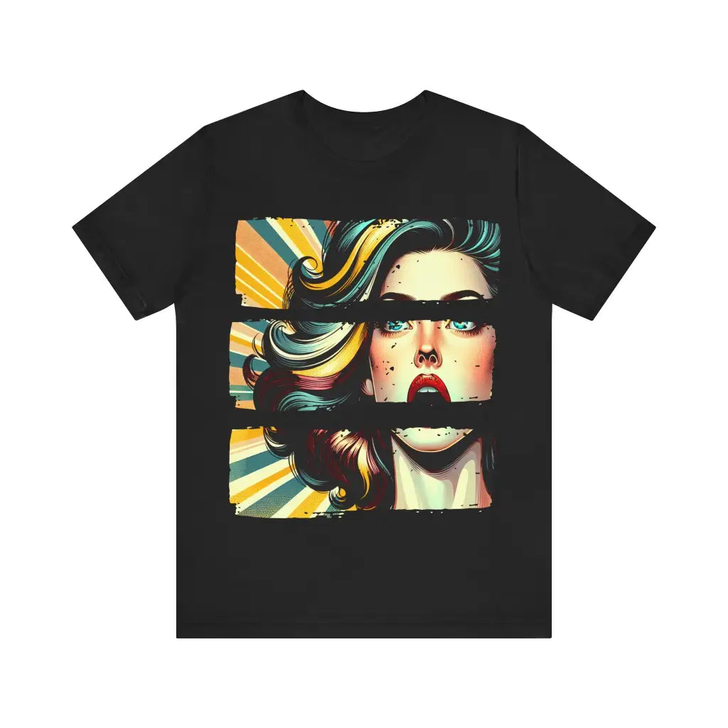 Pop Art Expressions Jersey Short Sleeve Tee Black / S T