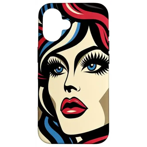 Pop Diva Muses: Bold Retro Reflections Case (iPhone Select