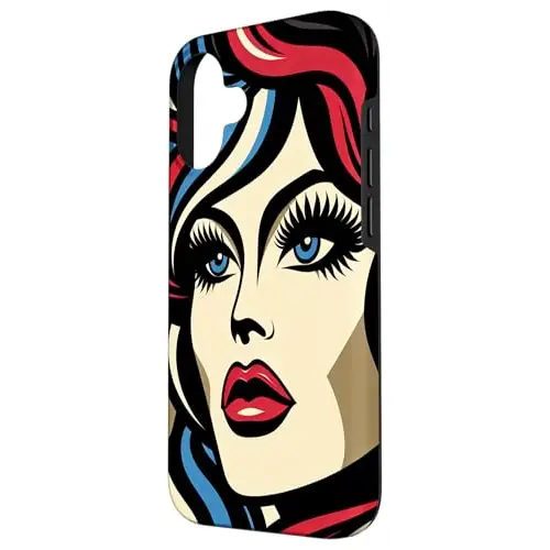 Pop Diva Muses: Bold Retro Reflections Case (iPhone Select