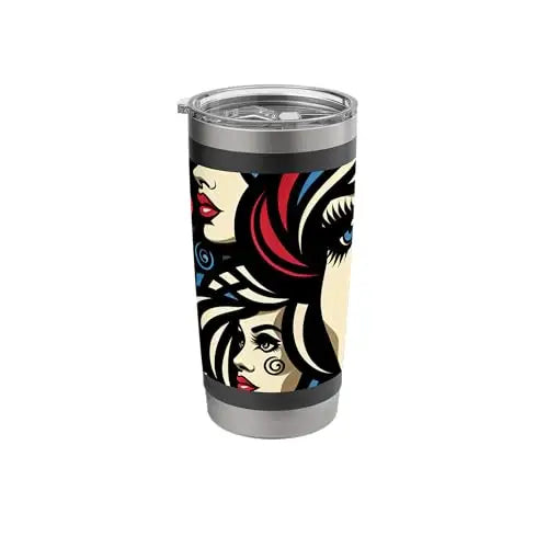 Pop Diva Muses: Bold Retro Reflections Stainless Steel