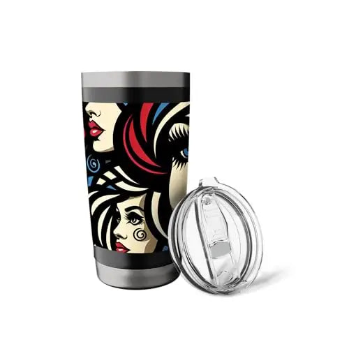 Pop Diva Muses: Bold Retro Reflections Stainless Steel