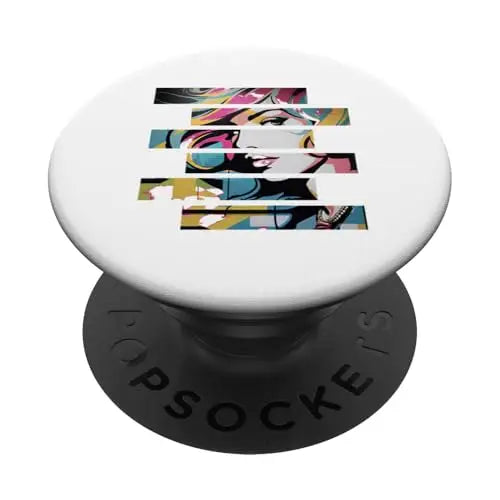 Pop Glam: Fragmented Allure PopSockets Swappable PopGrip