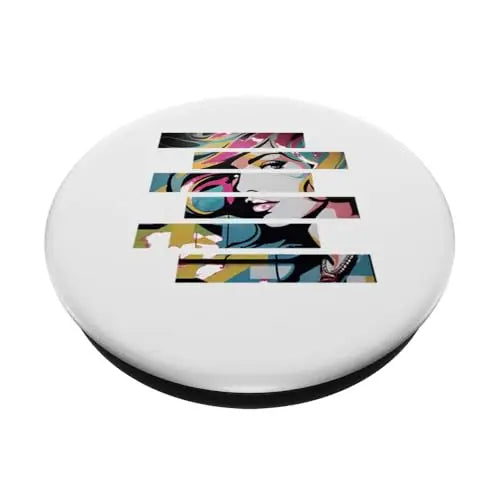 Pop Glam: Fragmented Allure PopSockets Swappable PopGrip