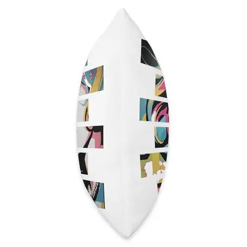 Pop Glam: Fragmented Allure Throw Pillow Home