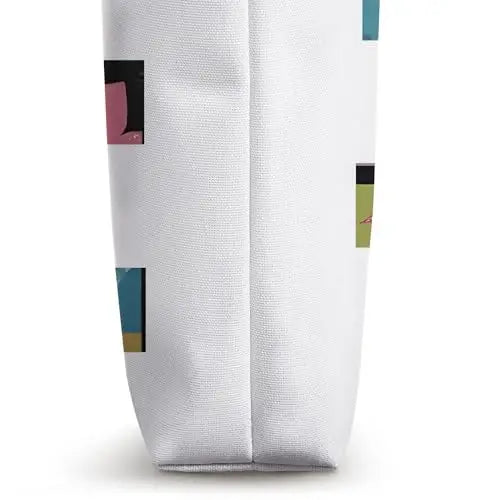 Pop Glam: Fragmented Allure Tote Bag Apparel