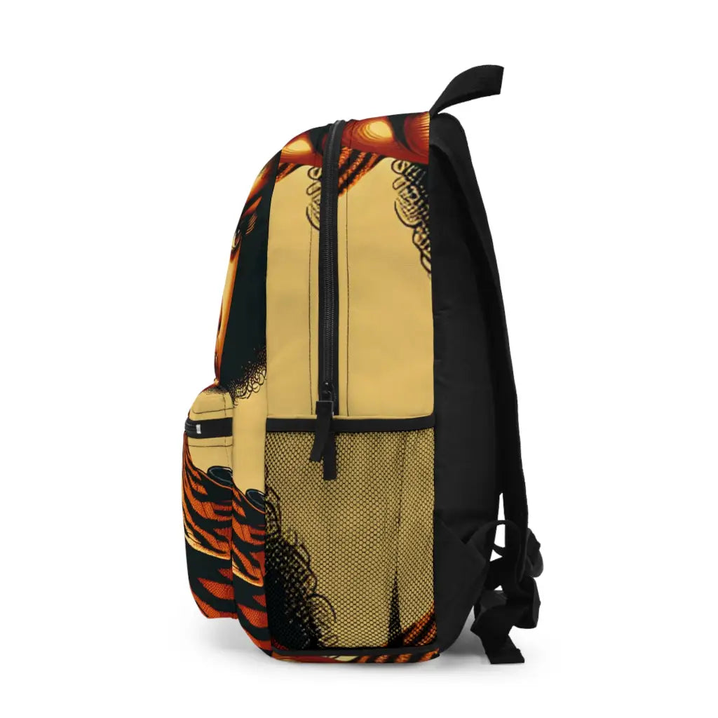 Portrait of Bold Expression Backpack One size Bags