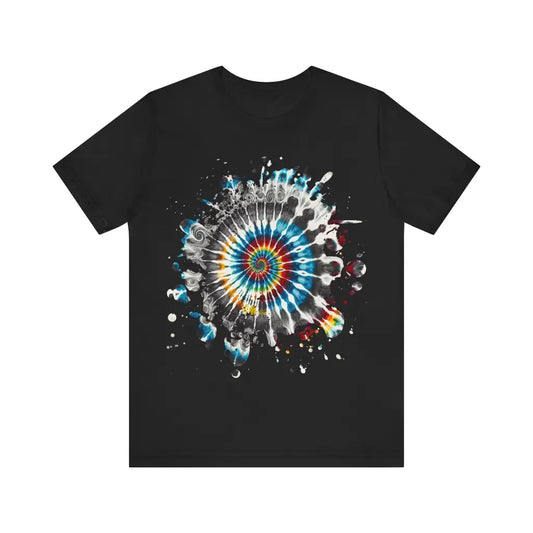 Prismatic Spiral Explosion - Jersey Short Sleeve Tee