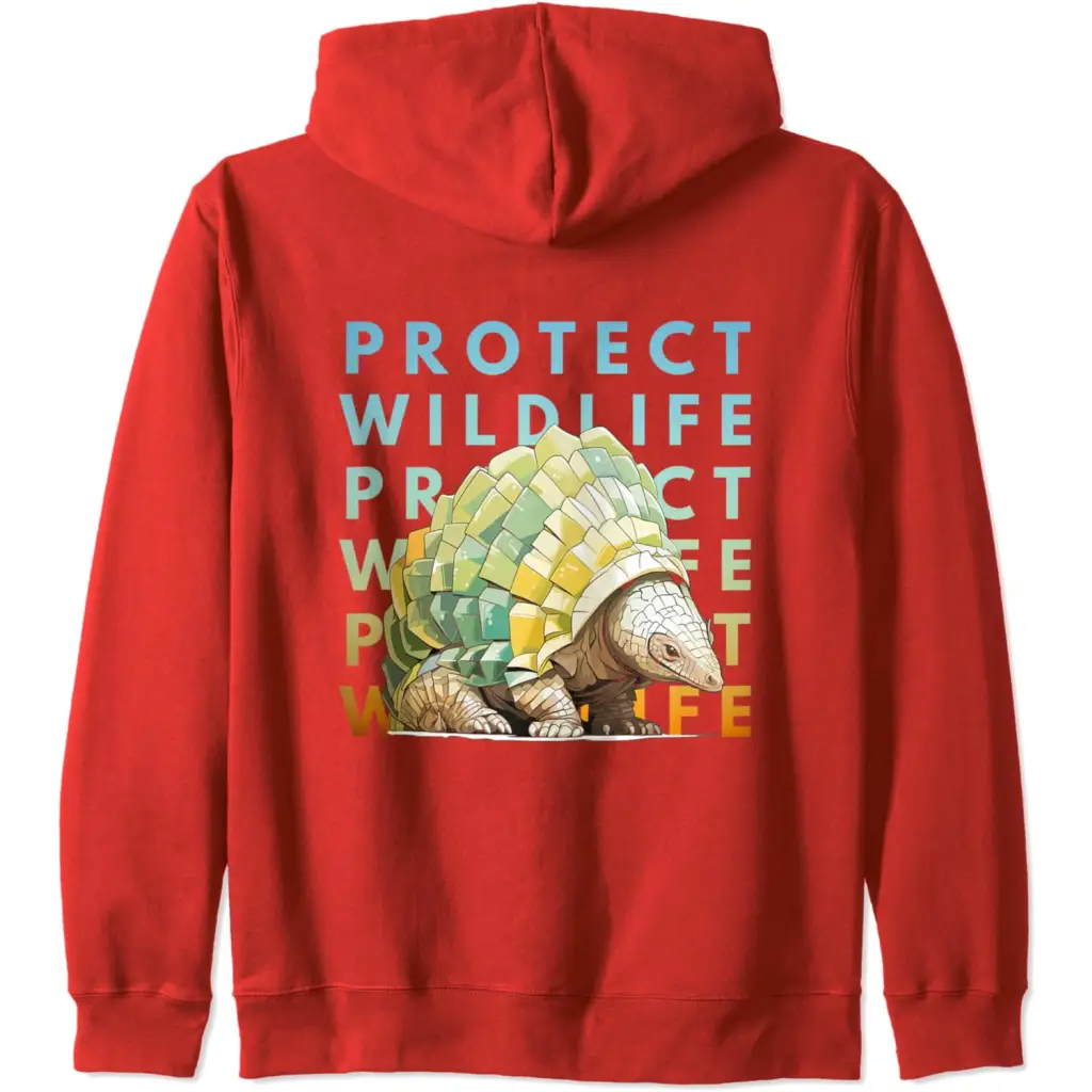 Protect Wildlife: A Call to Preserve Nature Zip Hoodie