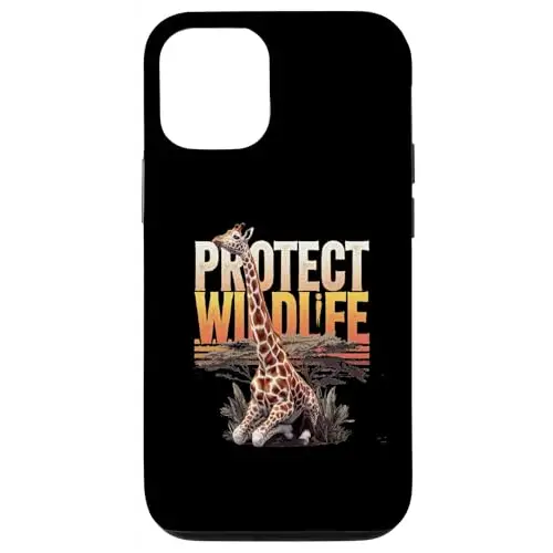 Protect Wildlife: Sunset Giraffe Case (iPhone Select Model)