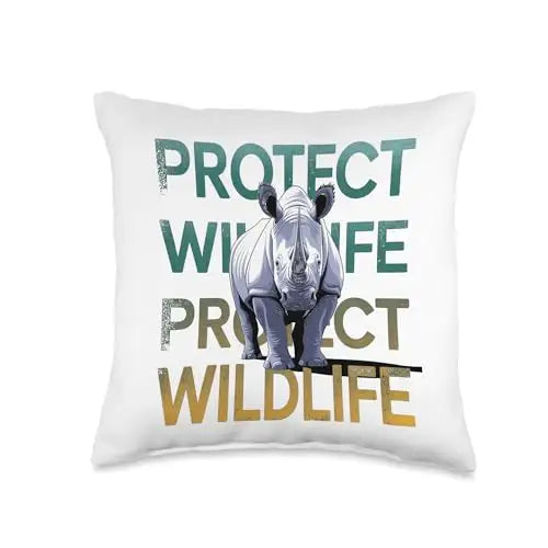 Protecting Nature’s Giants Throw Pillow Home