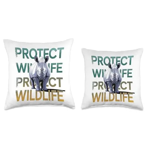 Protecting Nature’s Giants Throw Pillow Home