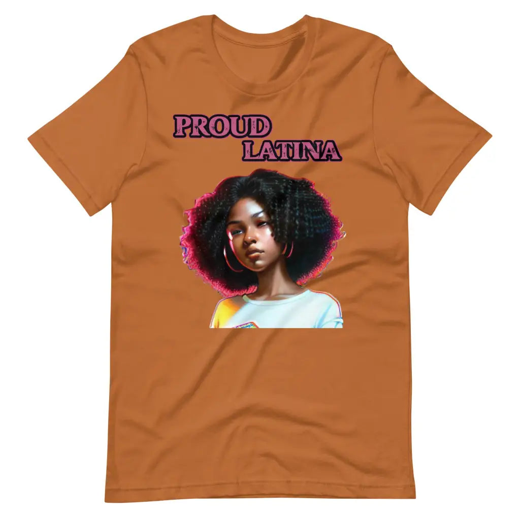 Proud Latina t-shirt - Toast / S